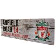 (image for) Liverpool FC Rustic Garden Sign
