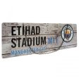 (image for) Manchester City FC Rustic Garden Sign