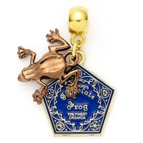 (image for) Harry Potter Gold Plated Charm Chocolate Frog