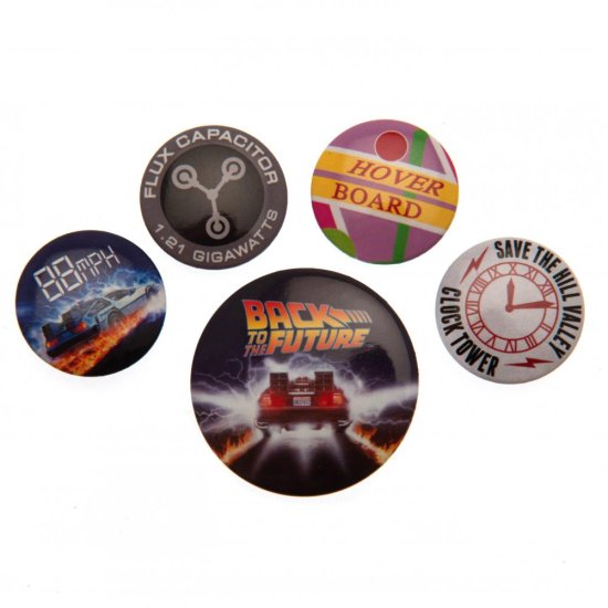 (image for) Back To The Future Button Badge Set