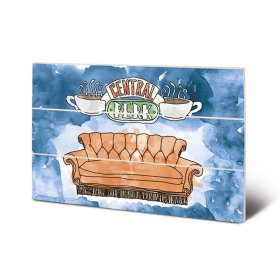 (image for) Friends Wood Print Central Perk
