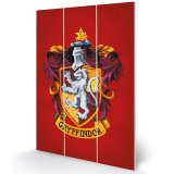 (image for) Harry Potter Wood Print Gryffindor