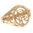 (image for) Rangers FC 9ct Gold Crest Ring Medium