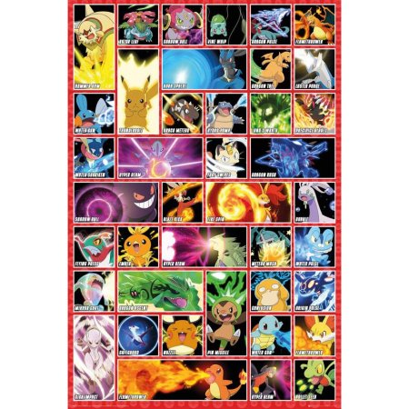 (image for) Pokemon Poster Moves 97