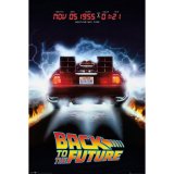 (image for) Back To The Future Poster Delorean 234