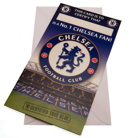 (image for) Chelsea FC No. 1 Fan Birthday Card