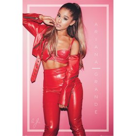 (image for) Ariana Grande Poster Red 207