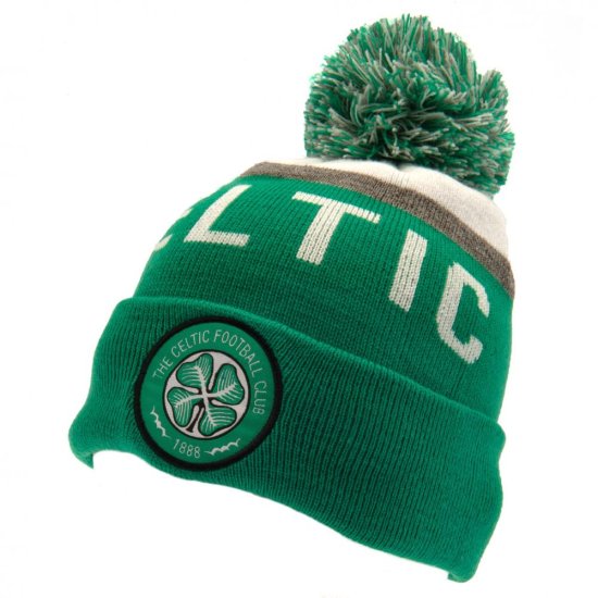 (image for) Celtic FC Text Ski Hat - Click Image to Close