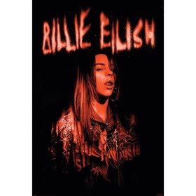 (image for) Billie Eilish Poster Sparks 95