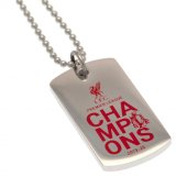 (image for) Liverpool FC Premier League Champions Colour Crest Dog Tag