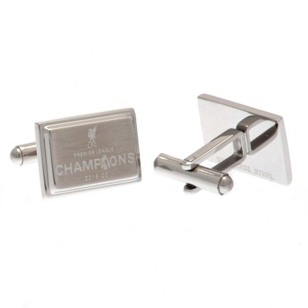 (image for) Liverpool FC Premier League Champions Stainless Steel Cufflinks