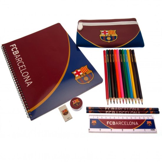 (image for) FC Barcelona Swoop Ultimate Stationery Set - Click Image to Close