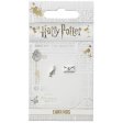 (image for) Harry Potter Silver Plated Earrings Hedwig Owl & Letter