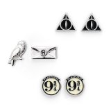 Harry Potter Silver Plated Earring Set CL