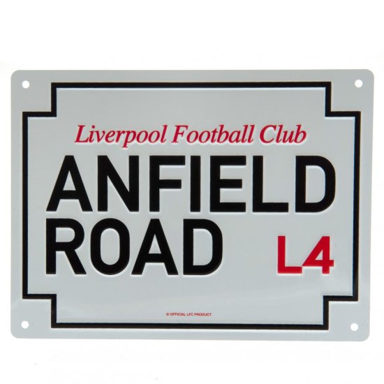 (image for) Liverpool FC Anfield Road Sign
