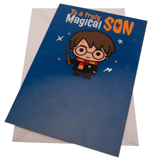 (image for) Harry Potter Birthday Card Son