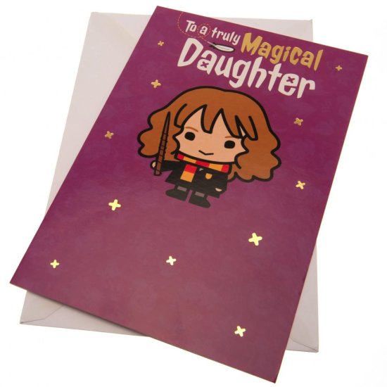 (image for) Harry Potter Birthday Card Daughter