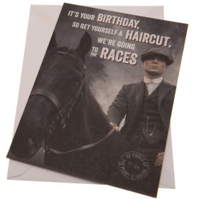 (image for) Peaky Blinders Birthday Card Races