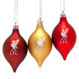 (image for) Liverpool FC 3pk Vintage Baubles