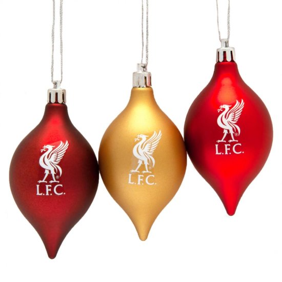 (image for) Liverpool FC 3pk Vintage Baubles