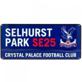 Crystal Palace FC Colour Street Sign
