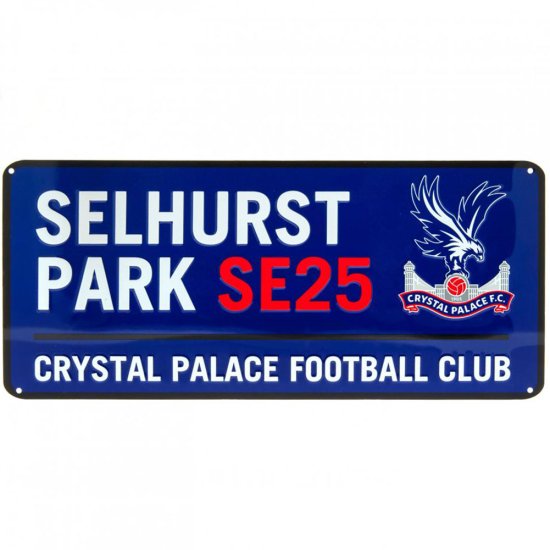 (image for) Crystal Palace FC Colour Street Sign