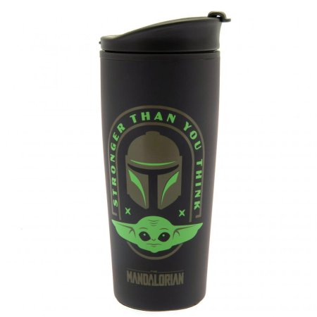 (image for) Star Wars: The Mandalorian Metal Travel Mug