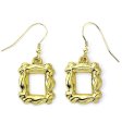 (image for) Friends Gold Plated Earrings Frame