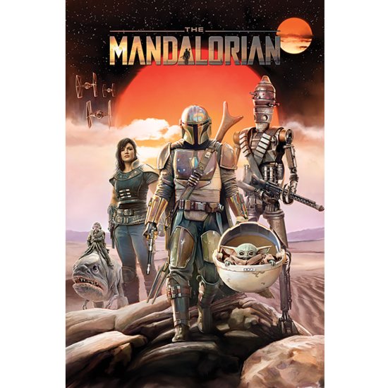 (image for) Star Wars: The Mandalorian Poster Group 89