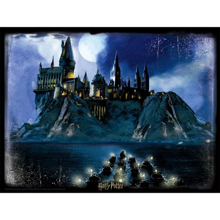 (image for) Harry Potter 3D Image Puzzle 500pc Hogwarts Night
