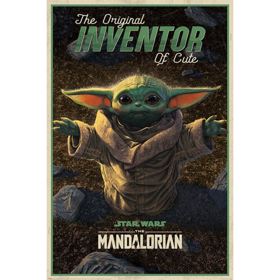 (image for) Star Wars: The Mandalorian Poster Inventor of Cute 174