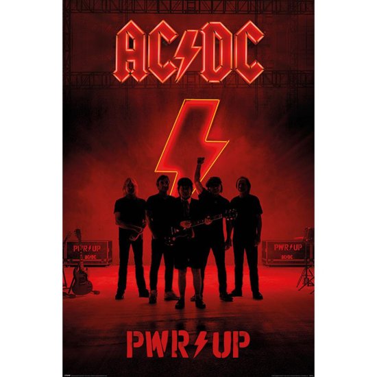 (image for) AC/DC Poster PWR UP 198 - Click Image to Close