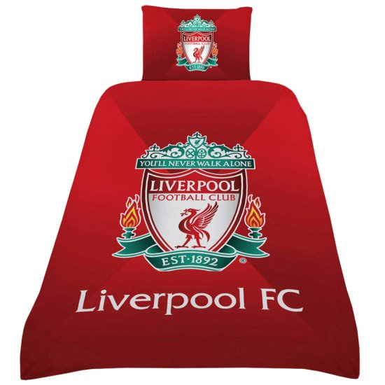 (image for) Liverpool FC Gradient Single Duvet Set