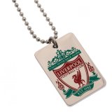 (image for) Liverpool FC Enamel Crest Dog Tag & Chain