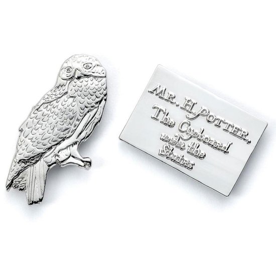 (image for) Harry Potter Badge Hedwig Owl & Letter