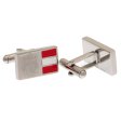 (image for) Liverpool FC Stainless Steel Stripe Cufflinks