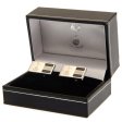 (image for) Tottenham Hotspur FC Stainless Steel Stripe Cufflinks