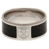 (image for) West Ham United FC Carbon Fibre Ring Medium