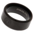 (image for) Celtic FC Black IP Ring Medium