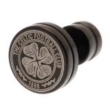 (image for) Celtic FC Black IP Stud Earring