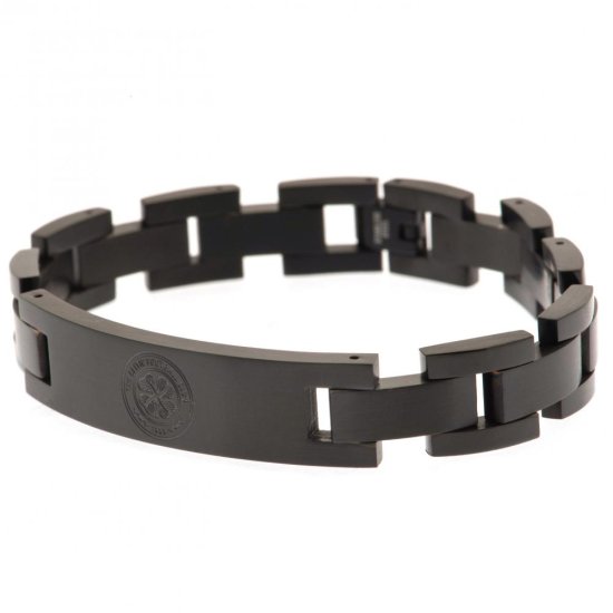 (image for) Celtic FC Black IP Bracelet - Click Image to Close