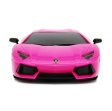 (image for) Lamborghini Aventador Radio Controlled Car 1:24 Scale Pink