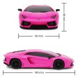 (image for) Lamborghini Aventador Radio Controlled Car 1:24 Scale Pink