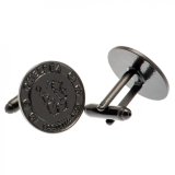 (image for) Chelsea FC Black IP Cufflinks