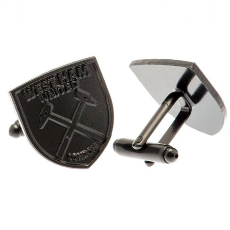 (image for) West Ham United FC Black IP Cufflinks