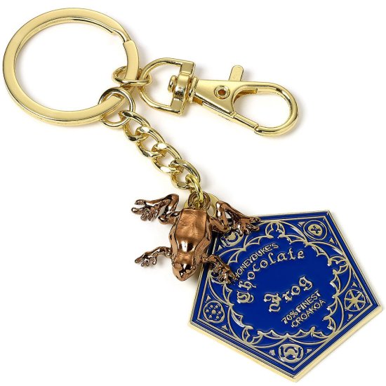 (image for) Harry Potter Charm Keyring Chocolate Frog - Click Image to Close