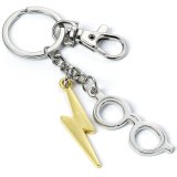 (image for) Harry Potter Charm Keyring Lightning Bolt & Glasses