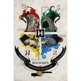 (image for) Harry Potter Poster Animal Crest 103