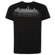 (image for) Liverpool FC Anfield Skyline T Shirt Mens Black Small