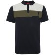 (image for) Liverpool FC Colour Block Polo Mens Navy XX Large
